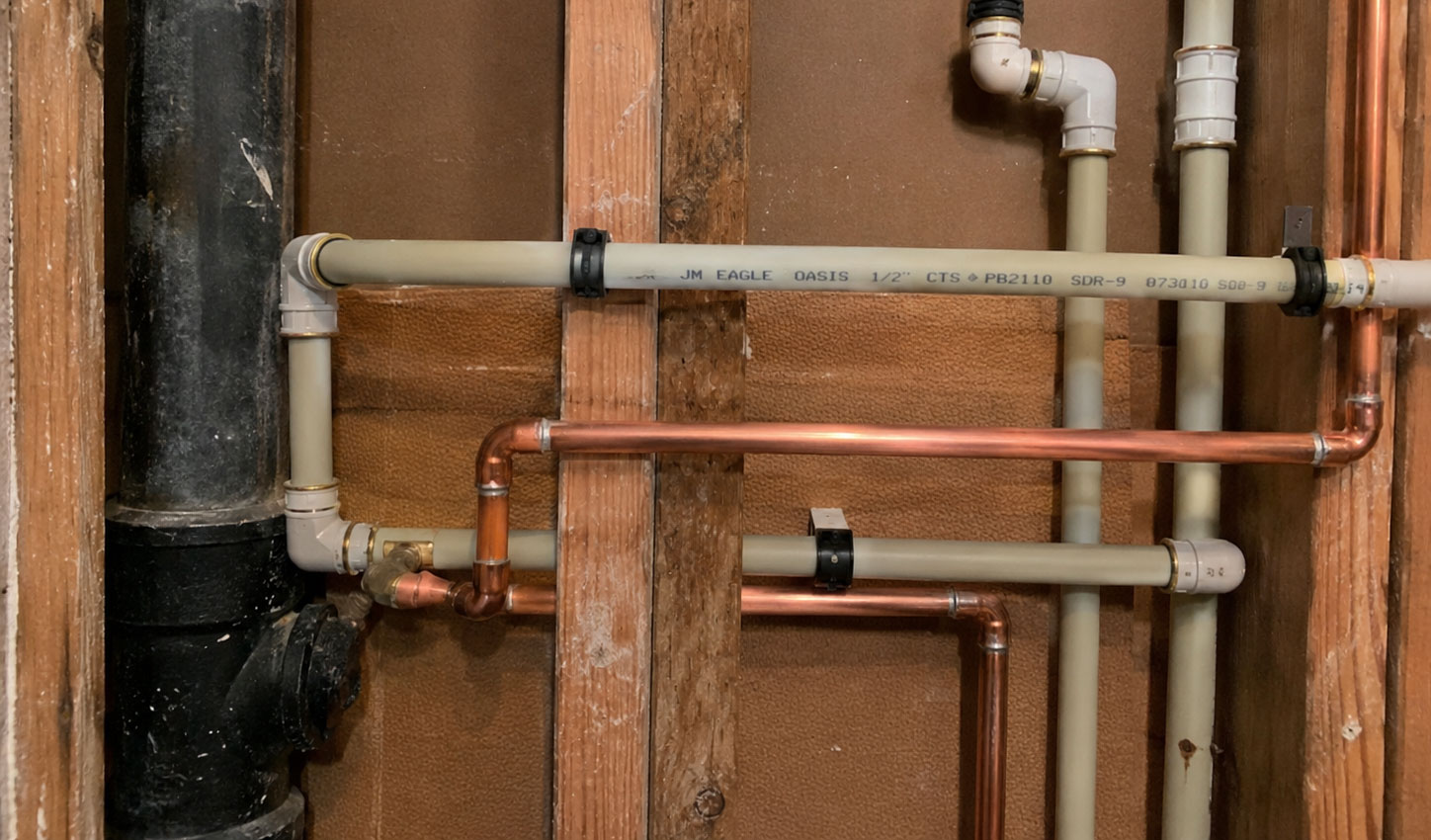 Repiping & Polybutylene Pipe Replacement