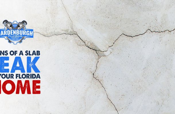 signs of a slab leak